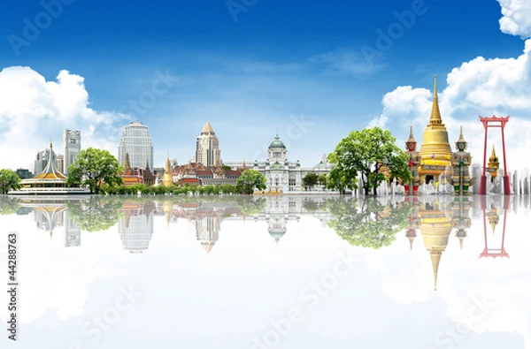Obraz Thailand bangkok travel background concept