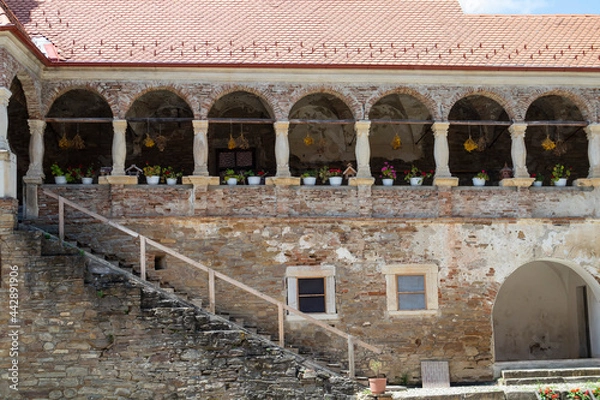Obraz Bethlen Castle, Historic Sites in Mures County. Fortified churches and castles of Transylvania