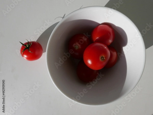 Obraz cherry on a plate