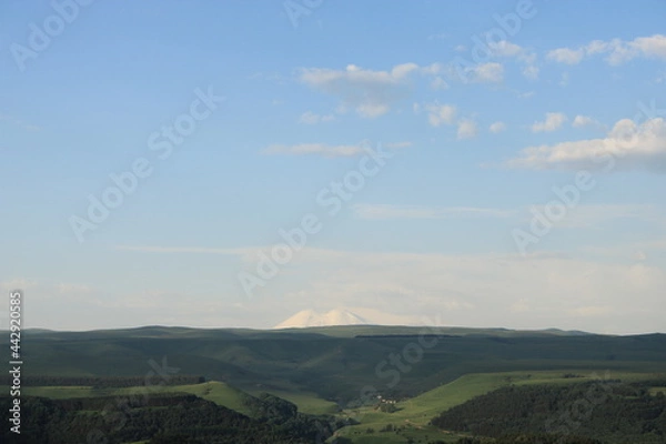 Obraz landscape with clouds