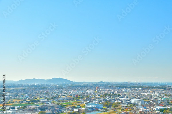 Obraz 愛知県豊橋市の街並み