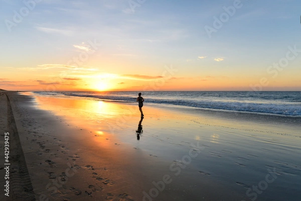 Obraz sunset at the beach