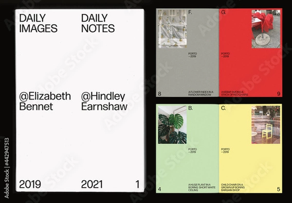 Obraz Daily Notes Photographic and Essay Book