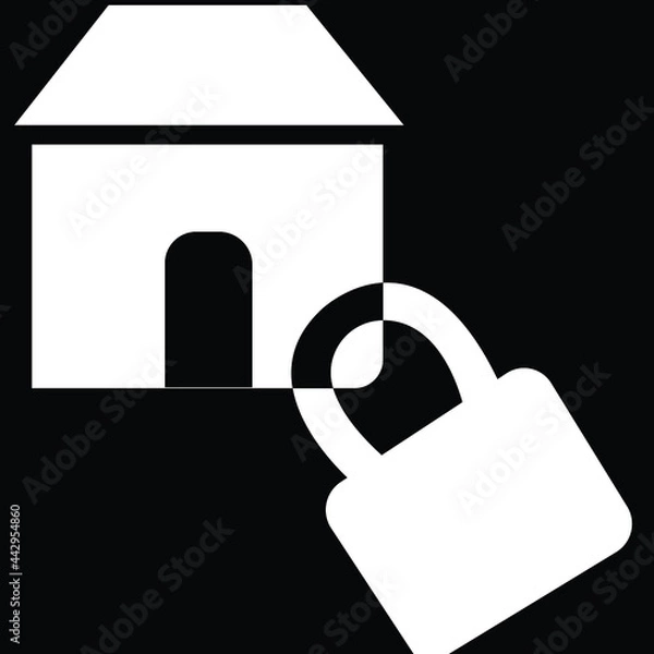 Obraz lockdown icon