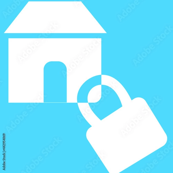Obraz lockdown icon