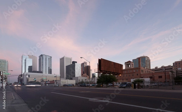 Obraz Phoenix Skyline sunset