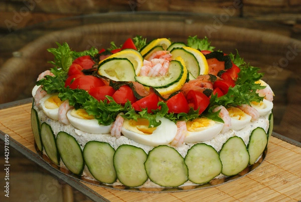 Obraz sandwich cake