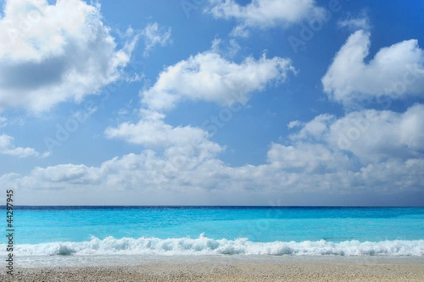 Obraz Exotic empty beach