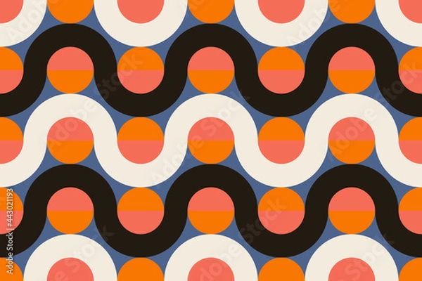 Obraz Repetitive Abstract Vector Pattern Design