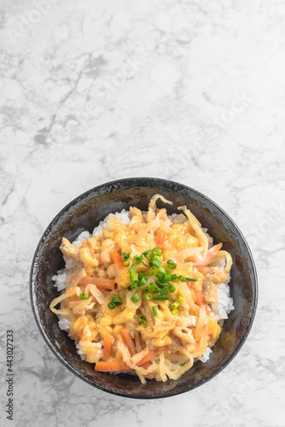 Fototapeta 切り干し大根のどんぶり