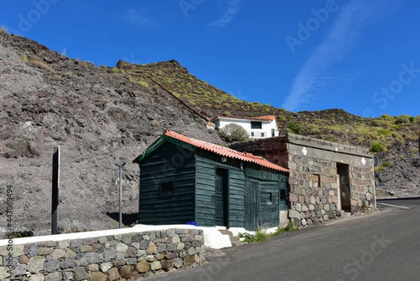 Obraz house in the mountains