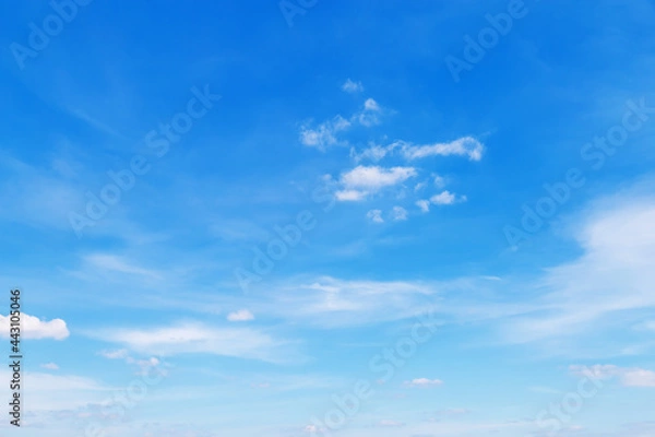 Obraz blue sky with clouds