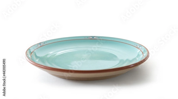 Obraz dish on white background