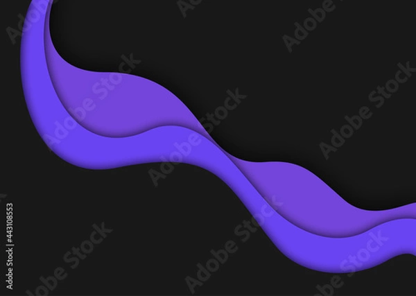 Obraz abstract waves wallpaper