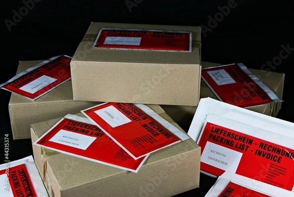 Obraz Versand, Paketversand, Post