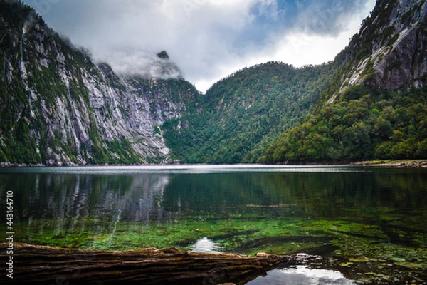 Obraz lake in the mountains