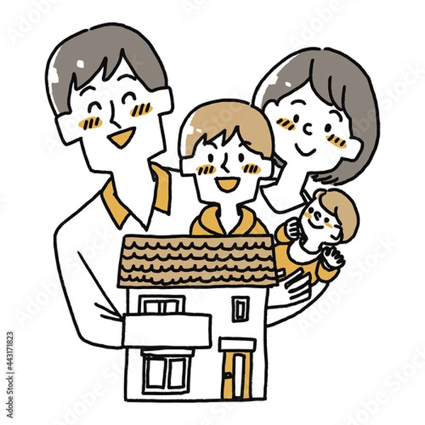 Fototapeta 僕らの家