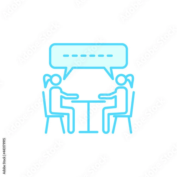 Fototapeta Illustration Vector graphic of employee icon template