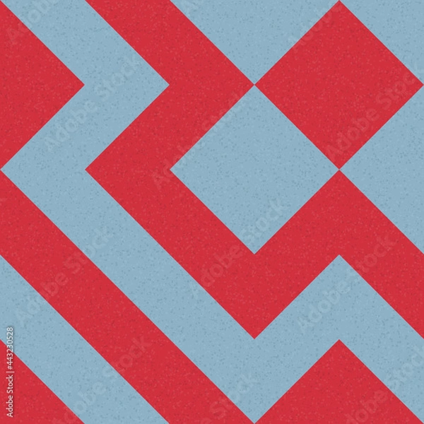 Fototapeta Abstract Geometric Pattern generative computational art illustration