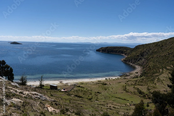 Fototapeta view from the beach