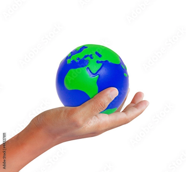 Fototapeta Saving world 