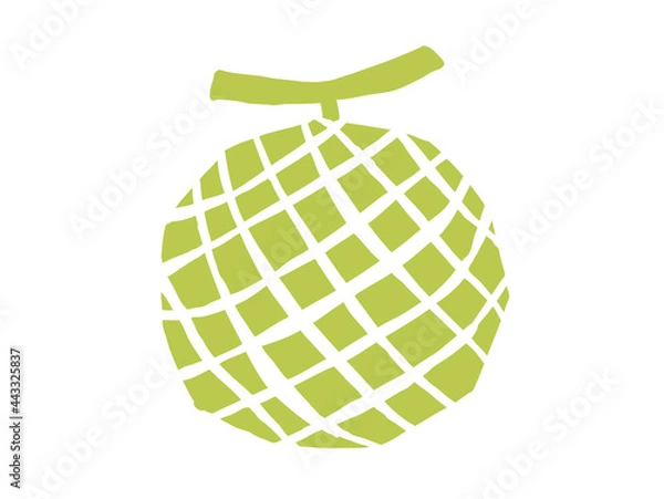 Obraz メロン　レトロなベクターイラスト