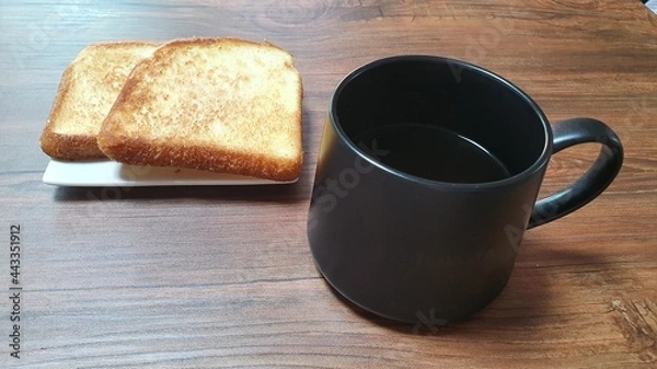Obraz toast coffee breakfast