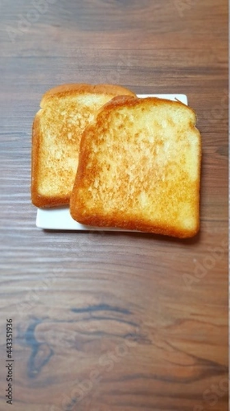 Obraz toast coffee breakfast