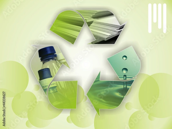 Obraz Recycle - Green