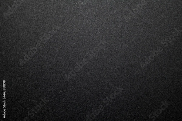 Fototapeta Black plastic material texture background. Close-up.