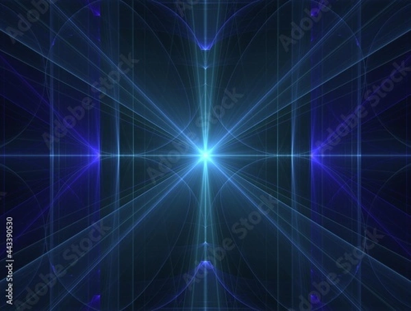 Fototapeta Imaginatory fractal background generated Image