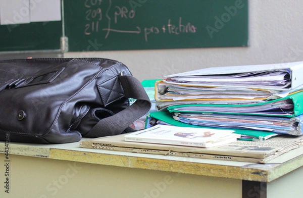 Fototapeta Bureau du professeur