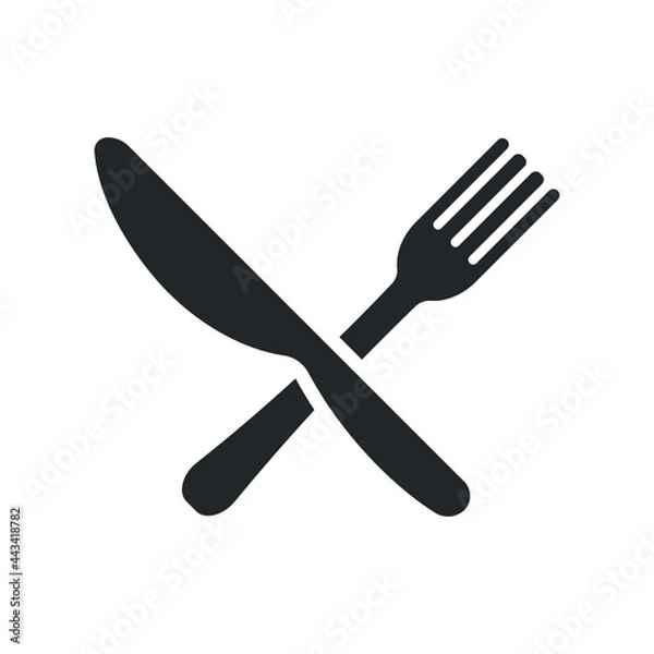 Obraz restaurant icon design vector graphics