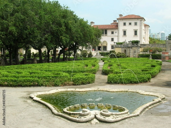 Obraz pond in the garden
