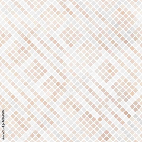 Fototapeta Pattern of vector mosaic in the oriental style.