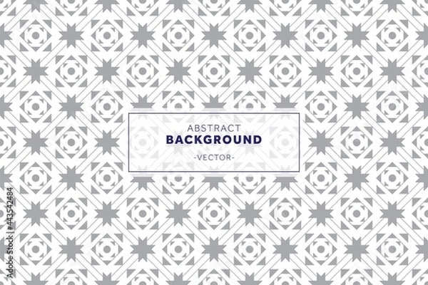 Fototapeta Abstract seamless geometric patterns background