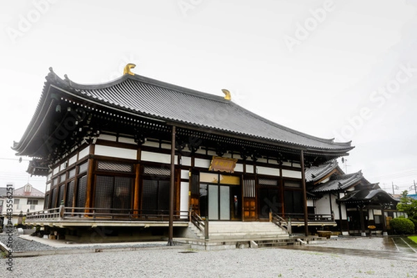 Obraz 宝持寺、鴻巣市、寺社仏閣、祈願、祈祷、境内、本堂、埼玉県、墓地、墓、羅漢、18羅漢石仏像