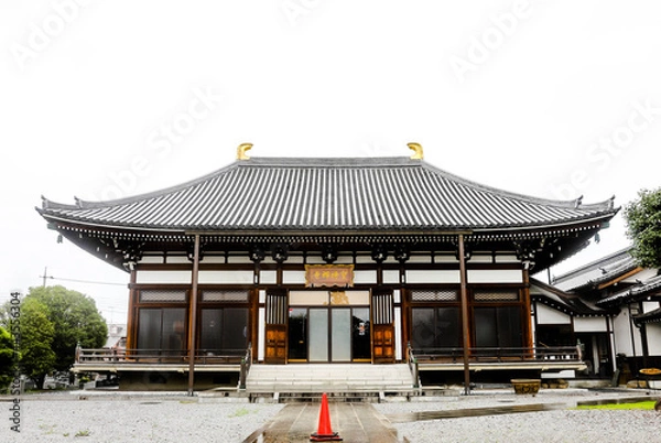 Obraz 宝持寺、鴻巣市、寺社仏閣、祈願、祈祷、境内、本堂、埼玉県、墓地、墓、羅漢、18羅漢石仏像