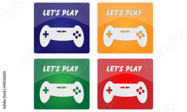 Fototapeta lets play 109