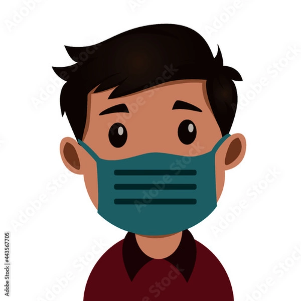 Obraz vektor ilustration mask icon 