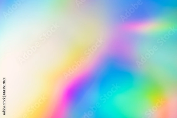 Obraz Multi colored background with holographic texture effect