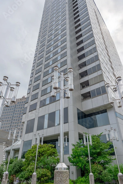 Fototapeta 東京都品川区天王洲から見た東京の都市景観