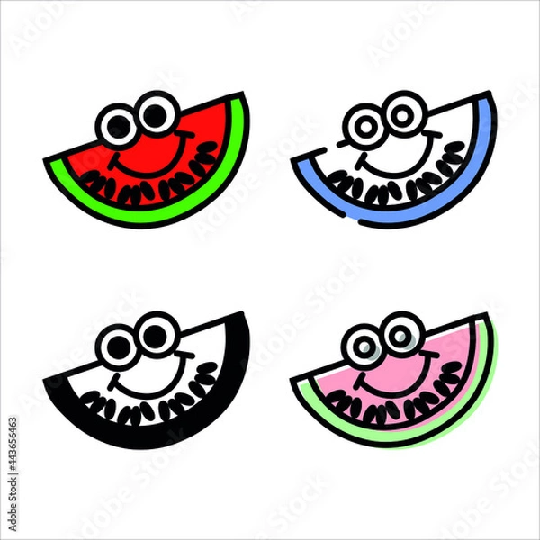 Obraz watermelon icon