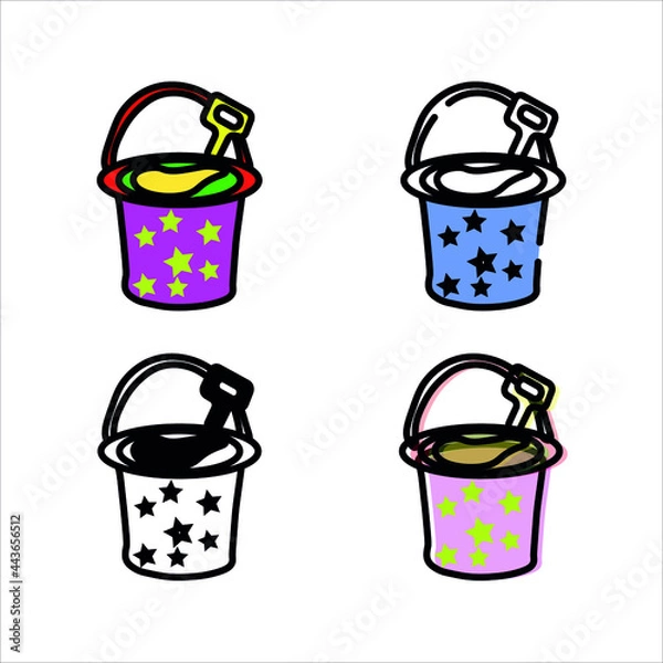 Obraz bucket of paint