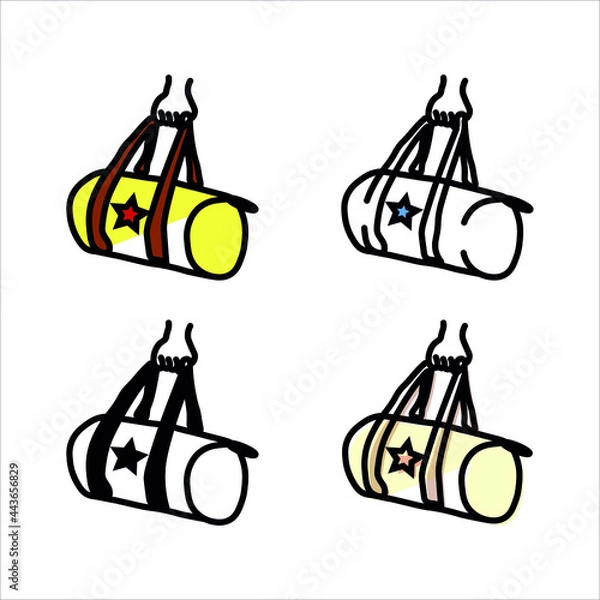 Fototapeta sport bag