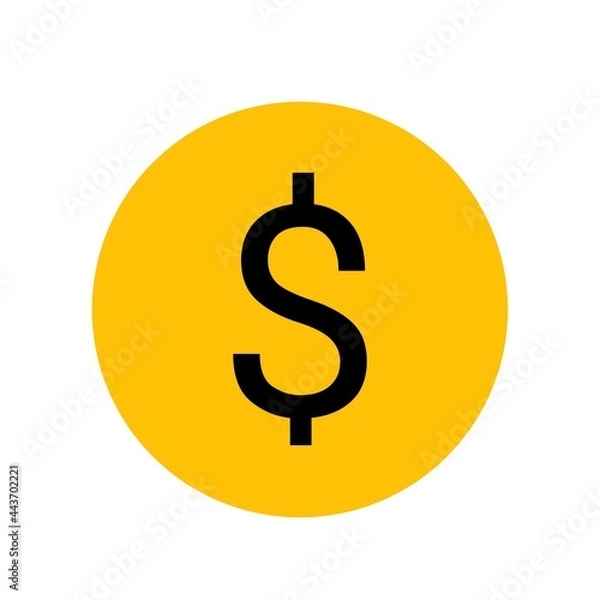 Obraz dollar symbol icon
