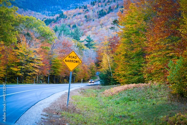 Obraz sign in the mountains