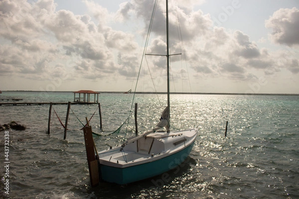 Obraz boat on the beach