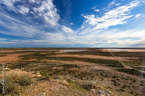 Fototapeta オーストラリア　西オーストラリア州のウーラメルのグラッドストーン・シーニック・ルックアウトからの風景