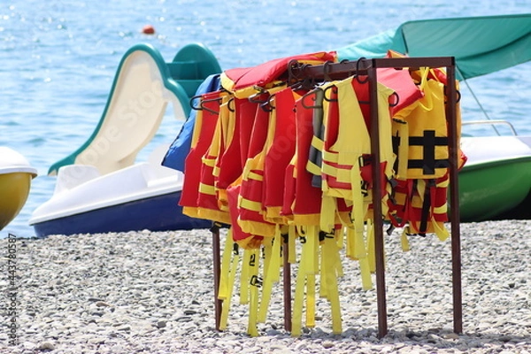 Obraz boats on the beach